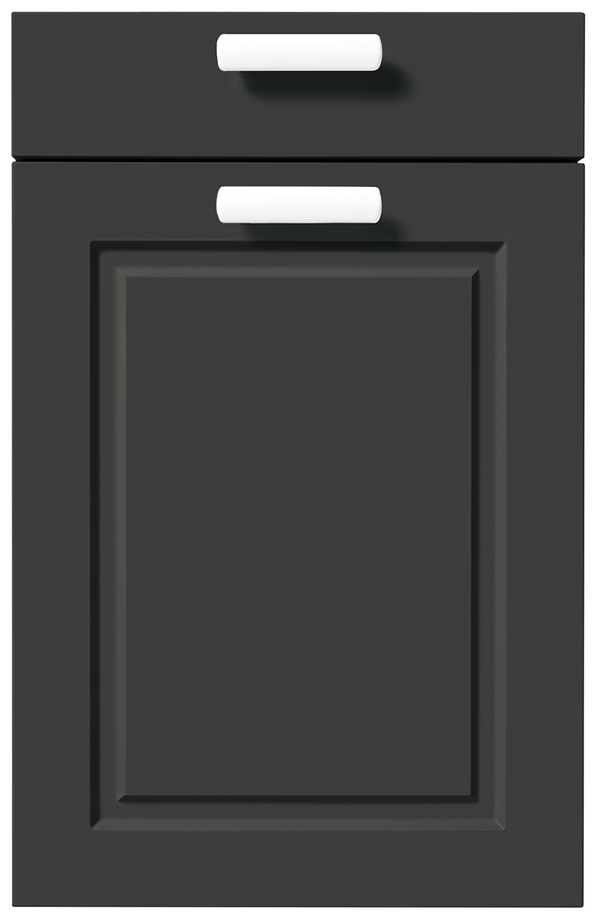 Façade TORINO MAT Noir lave mat soyeux AFP